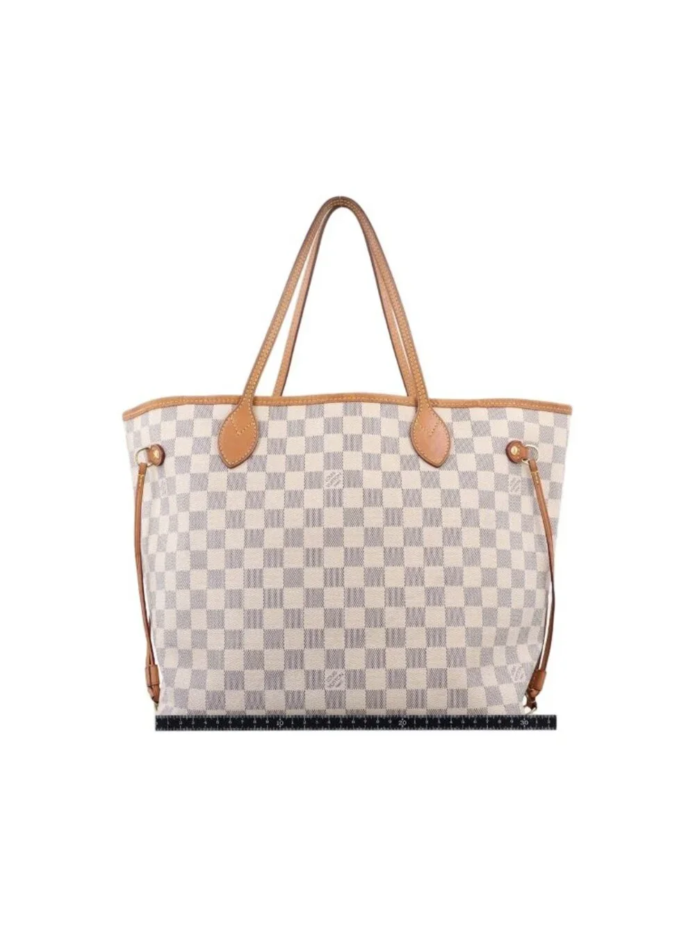 Louis Vuitton Neverfull MM Azur Damier Canvas - Picture 2 of 15